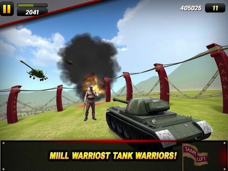 Tank Warriors India Game Screenshot
